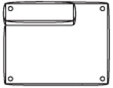 Sketch - Baker Open End RHF W1310xD1020xH700xSH400cm