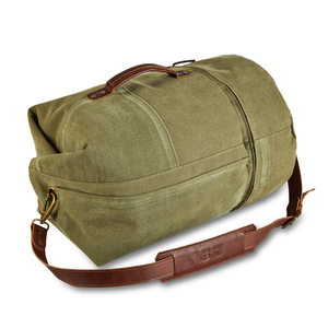 United Strangers - Cadet Duffle AF(New Army Canvas Medium Green,Texan Medium Brown)L32xW32xH67cm