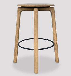 Glide Counter Stool 65 (light Oak,steel)