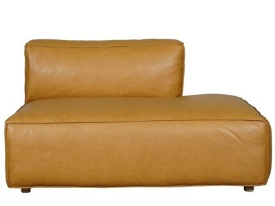 Sketch - Sofa - Baker Open end RHF (Leather1: Alabama 003 Pecan, Legs: Light Oak)