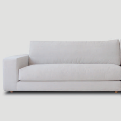 Sketch - Hansen 102-1-LHF -2seater/1-large arm (Fabric3: Alice1232 Pearl, Legs: Ligh Oak) W1860xD930xH780CM