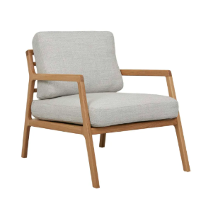 [SD-SKN-LC-NYSSE-003] Sketch - Nysse Chair (Fabric4: Aman 1601 Macadamia, Legs: Light Oak)W76xD91xH82xSH45cm